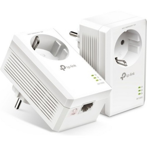 ADAPTOR ΔΙΚΤΥΟΥ ΡΕΥΜΑΤ TP-LINK TL-PA7017P KIT V4 WHITE 1000Mbps